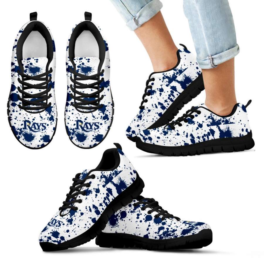 Splatters Watercolor Tampa Bay Rays Sneakers