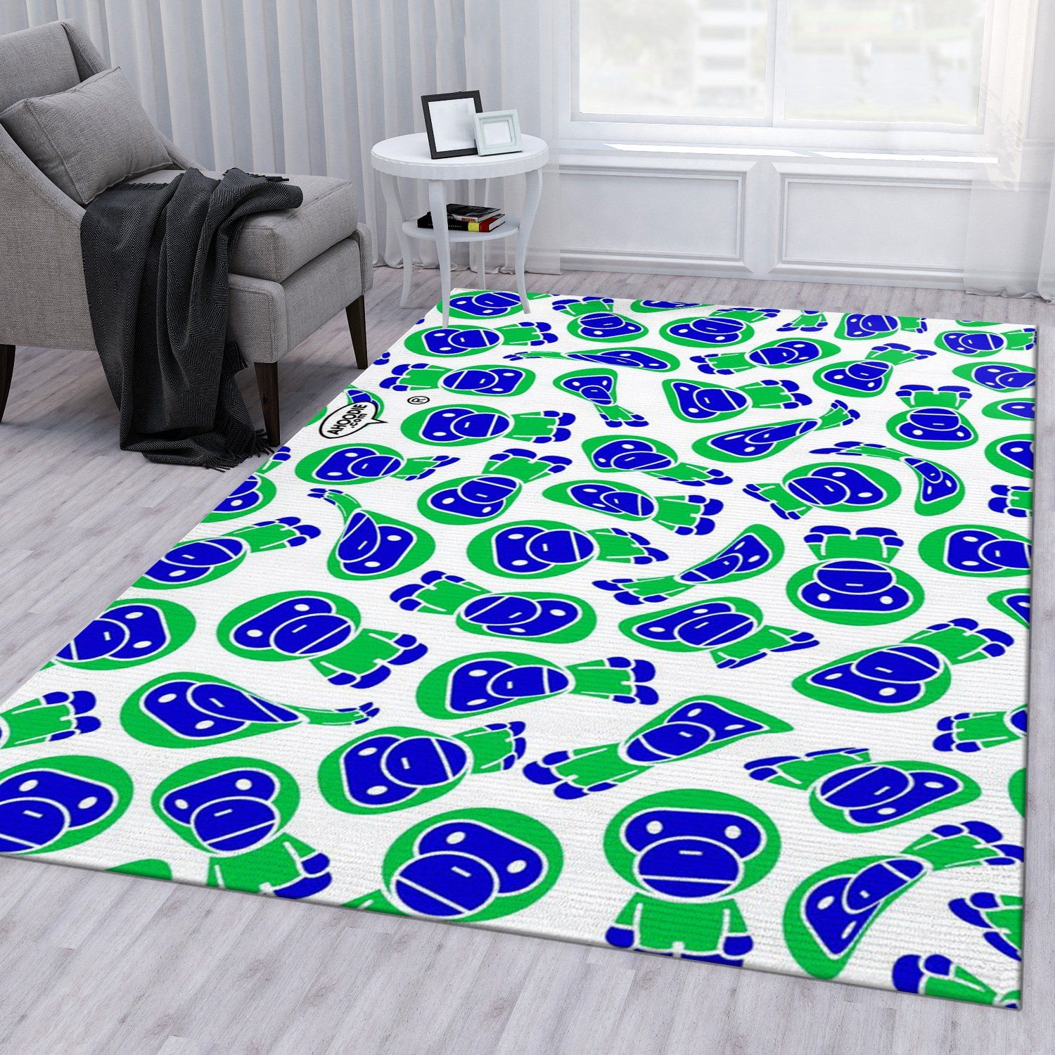 Bape Area Rug Bedroom Rug Family Gift US Decor