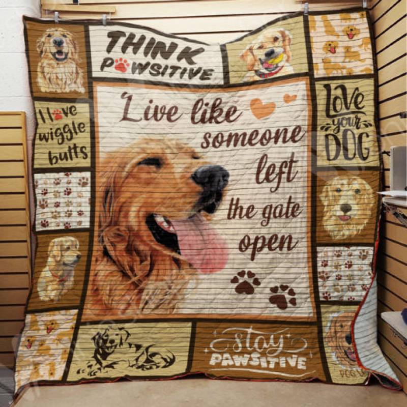 Golden Retriever Dog Blanket AU2301 85O47