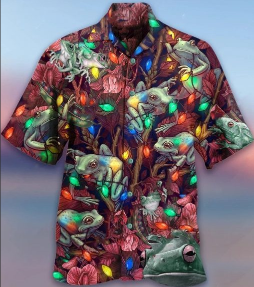 Frog Light Bulb Hawaii Shirt For Men And Women Ha102275