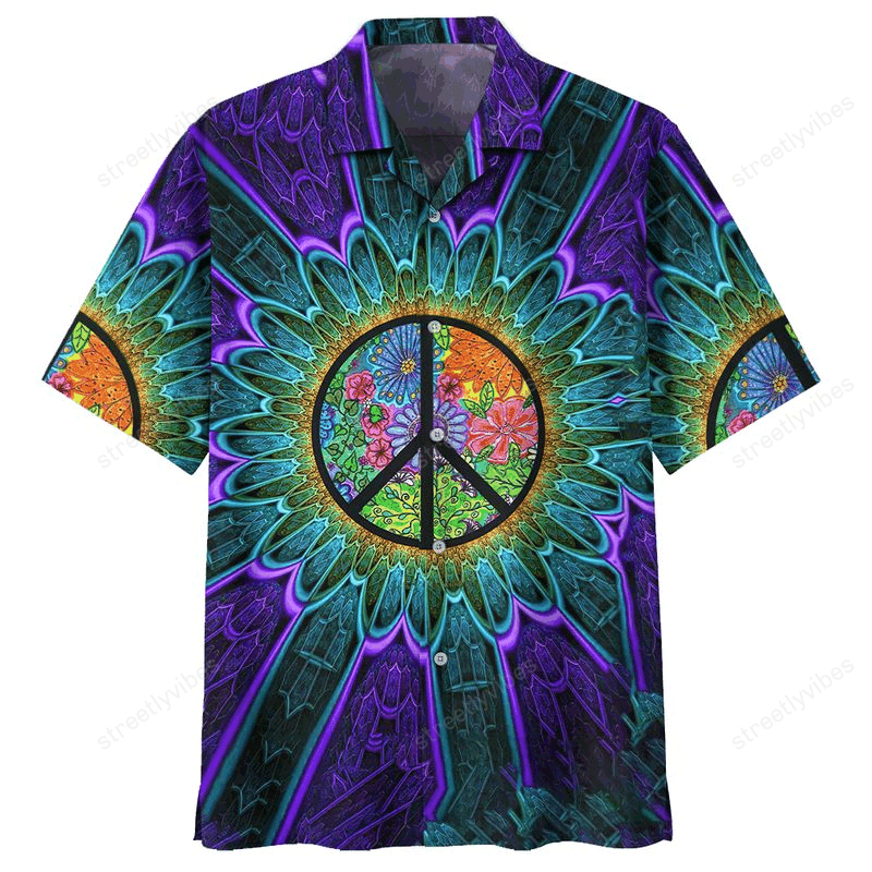 Hippie Peace Hawaii Shirt Hawaii For Hawaii Aloha Ha86695