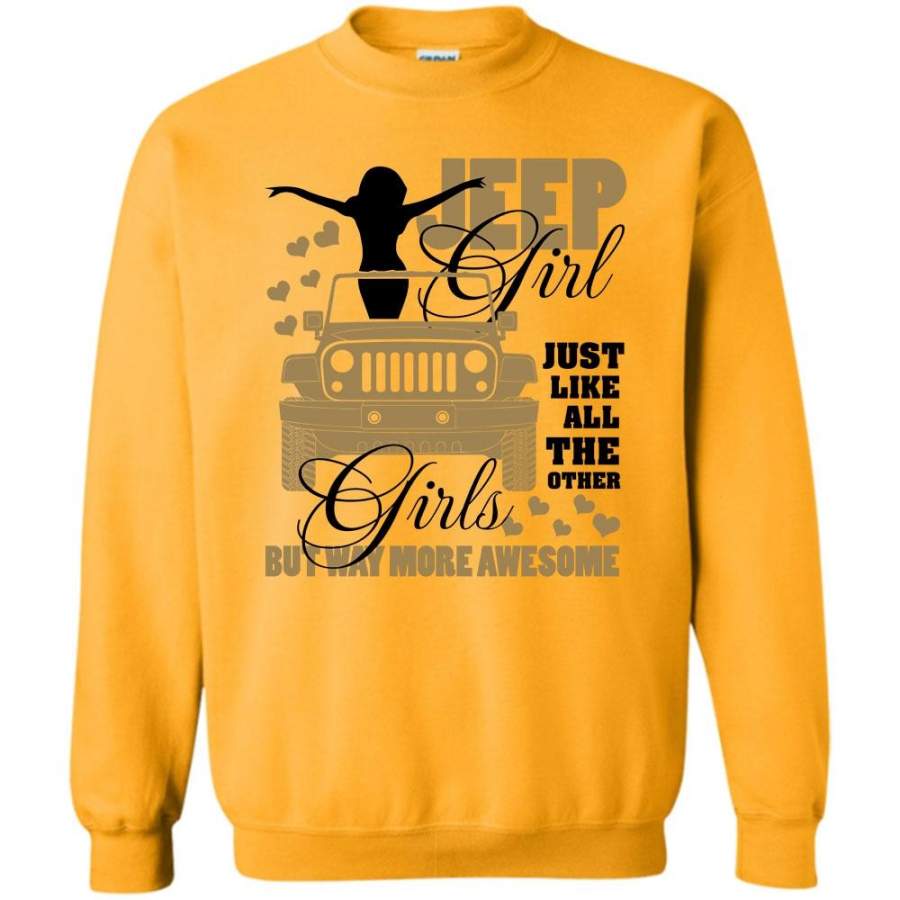 Coolest Jeep Driver T Shirt, Jeep Girl Sweatshirt Lt11