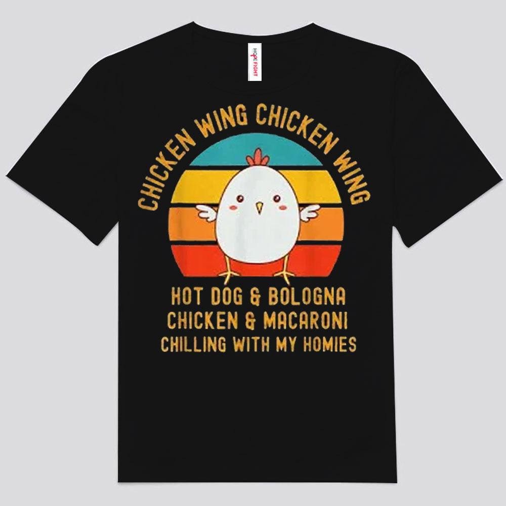 Chicken Wing Chilling With My Homie Vtg T-Shirt