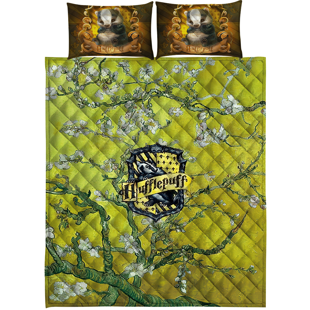 Casespring 3D Harry Potter Hufflepuff House Custom Quilt set