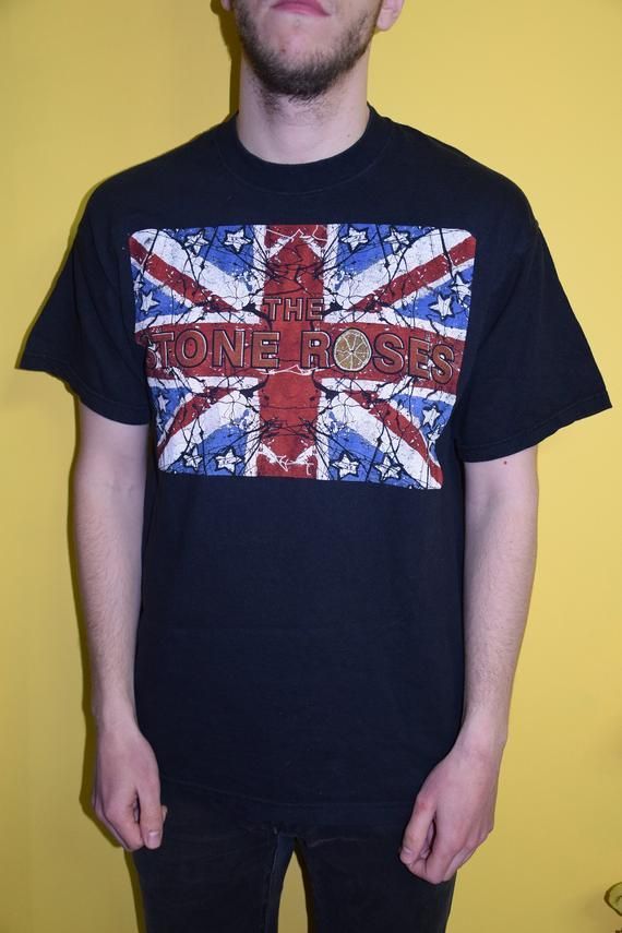 90S Vintage Stone Roses Shirt Oasis Pulp Blur Mods Manchester Madchester Happy Mondays The Charlatans Primal Scream Supergrass Shirt