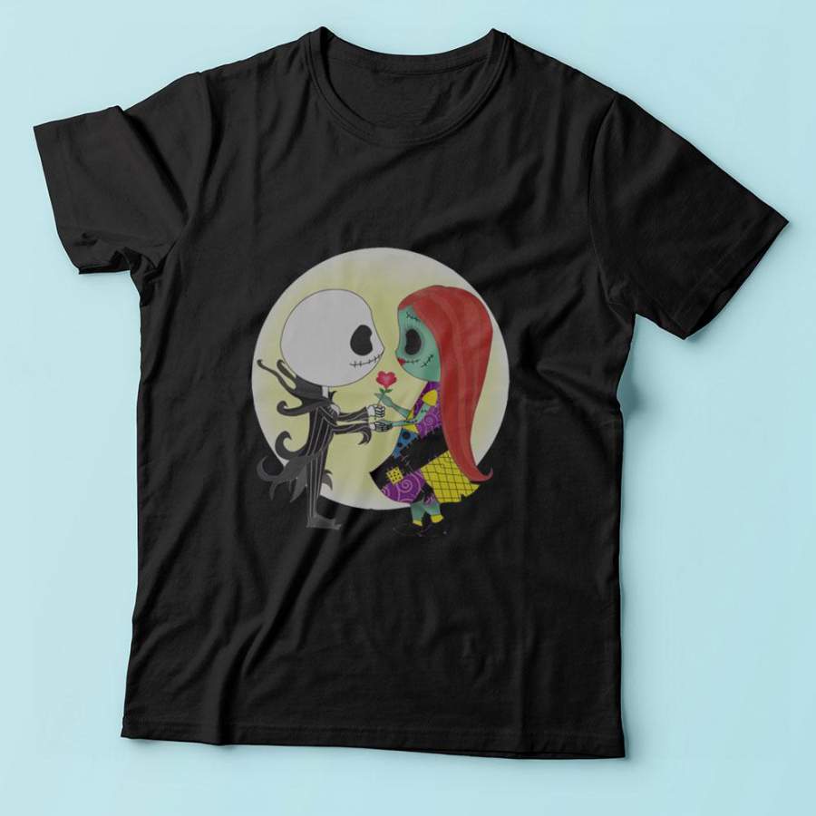 Nightmare Before Christmas Valentines Couple Men’S T Shirt