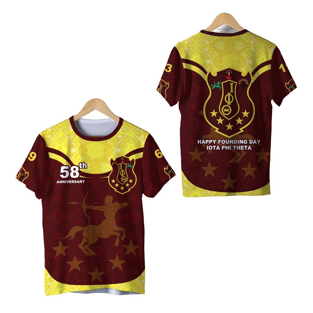 Iota Phi Theta 58Th Anniversary T Shirt Simple Style Lt16