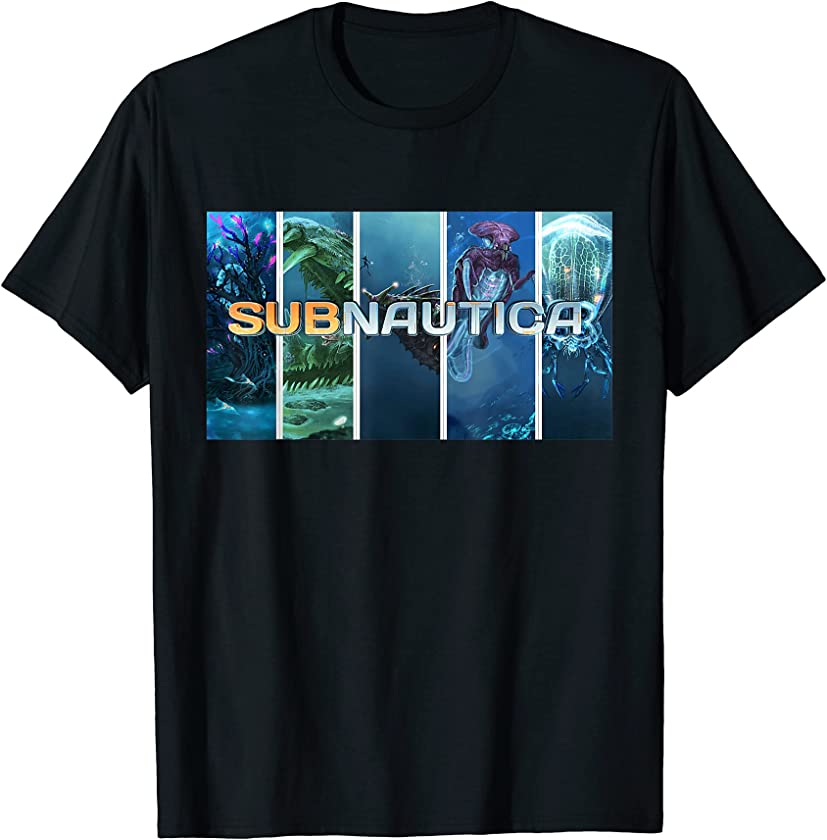 Vintage Subnauticas Mods Classic Arts Survivals Gamers T-Shirt