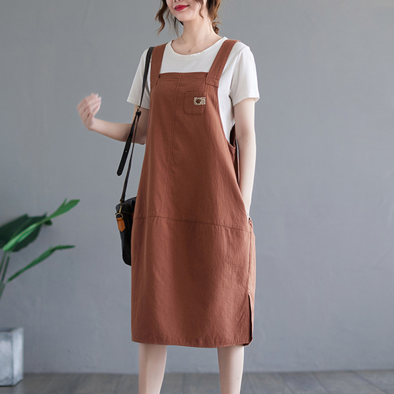 2022 New Arrival Korea Preppy Style Sleeveless Chic Girl’s Outwear Spaghetti Strap Summer Dress Women Casual Dress alx