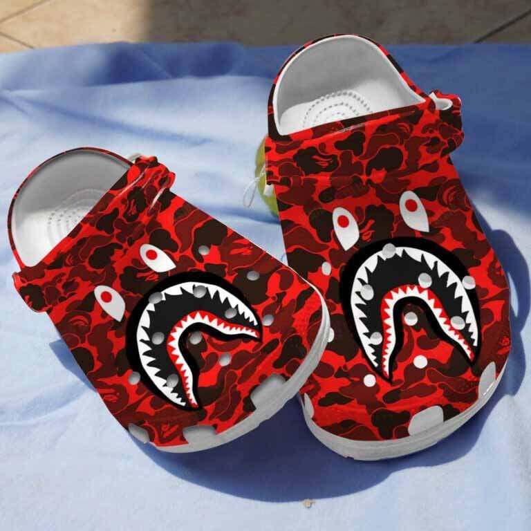 Amazing Shark Pattern Shark Clogs Clogs Shoes Gifts For Children Kids