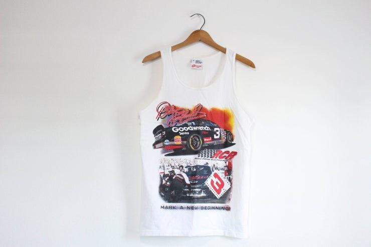 Vintage Dale Earnhardt The Intimidator Nascar Tank Top Shirt