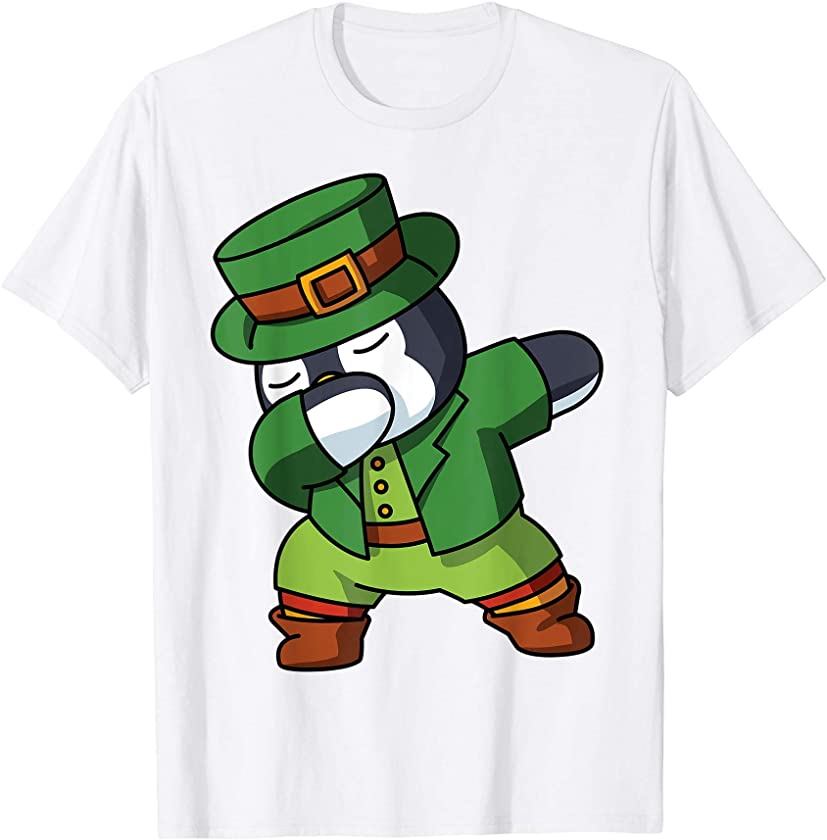 St Patricks Day Penguin T-Shirt