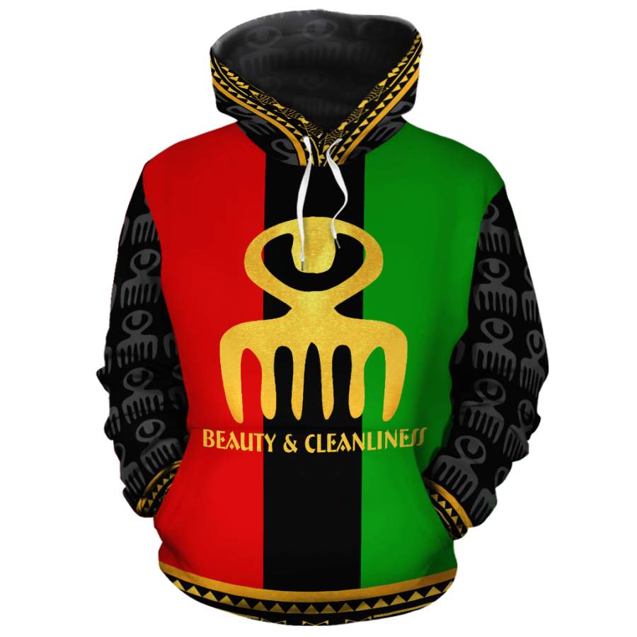 Adinkra RBG Beauty All-over Hoodie