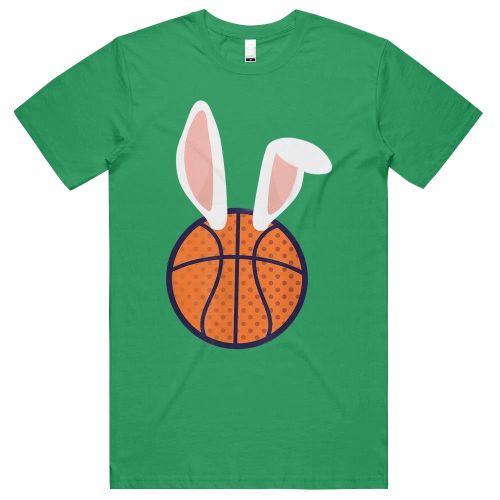 Basketball Easter Rabbit Bunny T Shirts