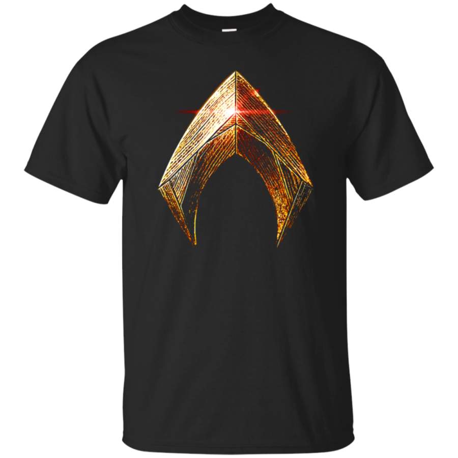 AGR DC Comics 3D Logo Aquaman Justice League T-Shirt