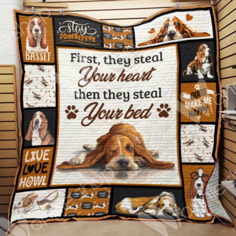 Basset Hound Dog Blanket NOV2602 95O35