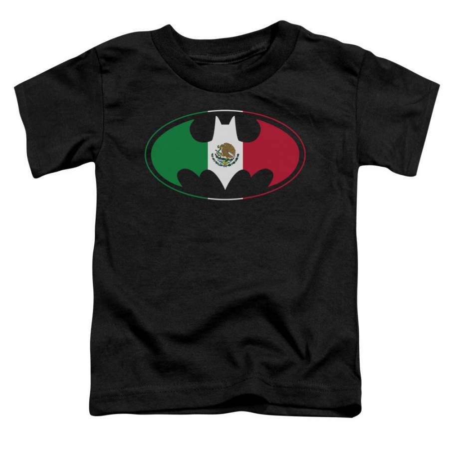 Batman – Mexican Flag Shield Short Sleeve Toddler Tee