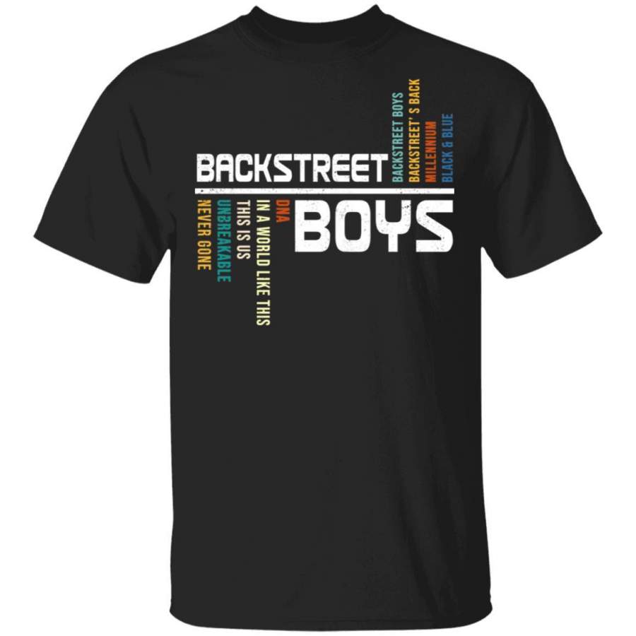 Backstreet Boys Albums T-shirt VA02