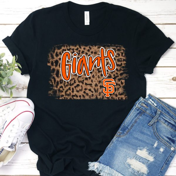 San Francisco Giants Leopard Tee