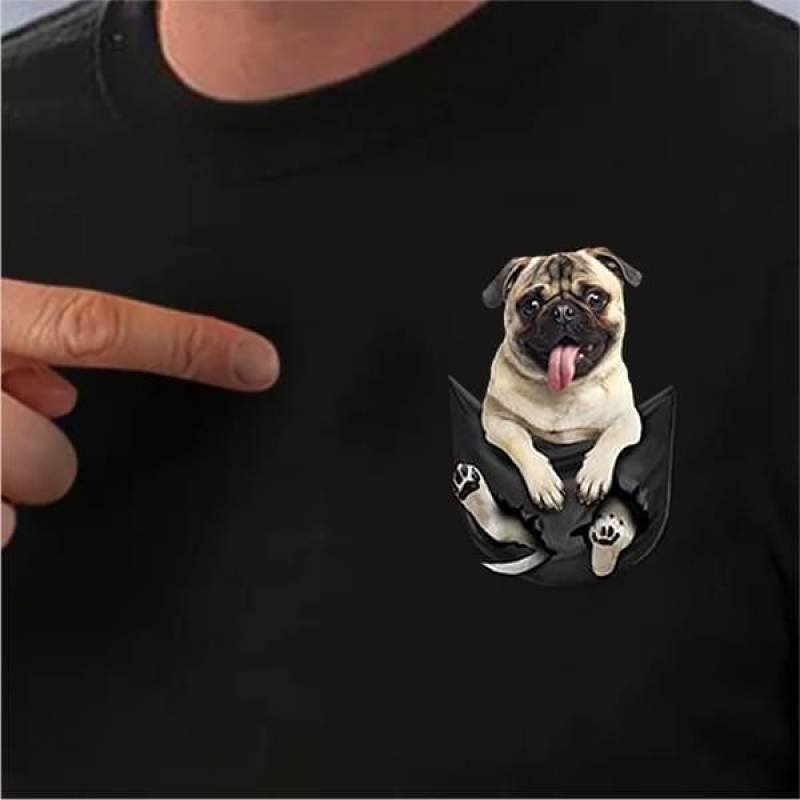 The Pug Is A Breed Of Dog With Physically Distinctive Features Of A Wrinkly Short Muzzled Face And Curled Tail Best Gift For Who Love Animal Men And Women T Shirt S-5Xl