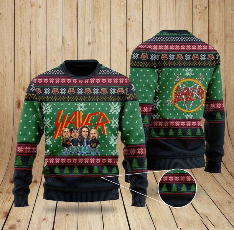 Slayer Christmas Sweater For Music Lover T-Shirt