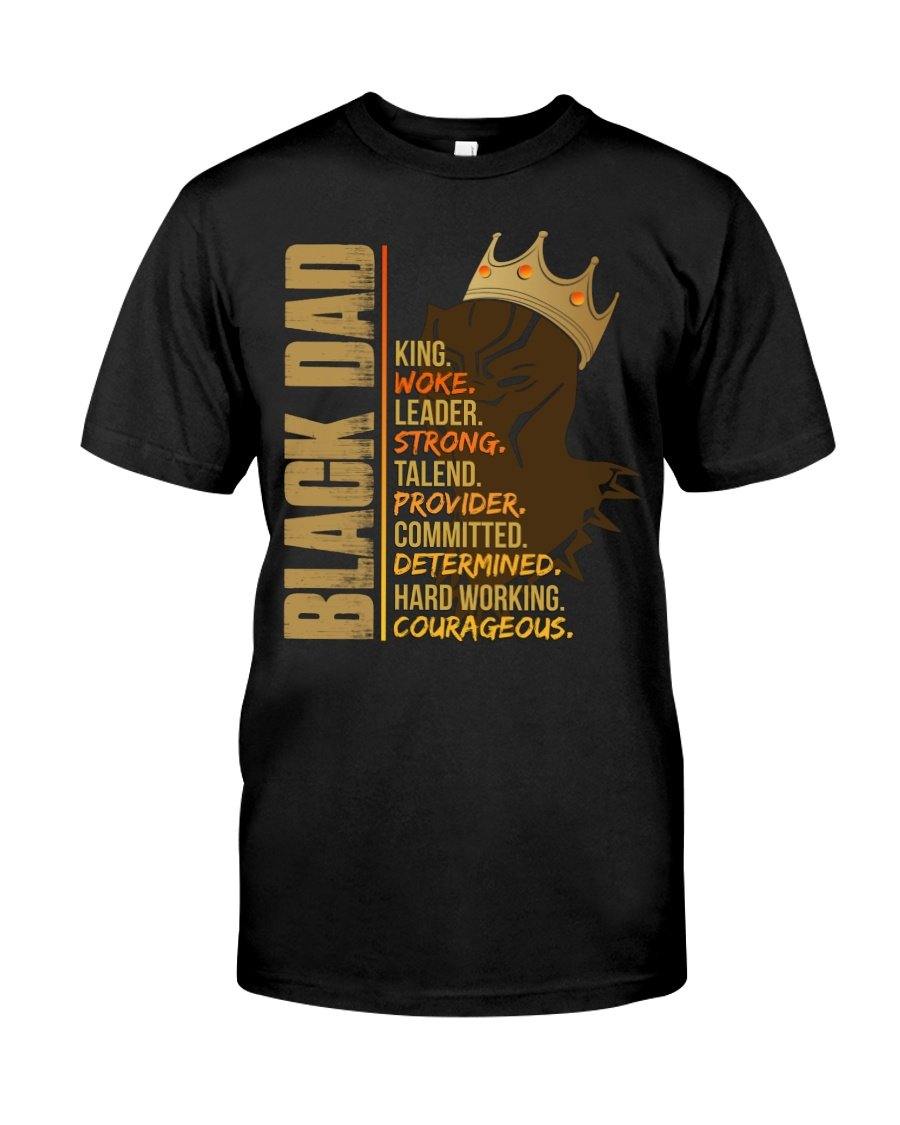 Black Dad – Black King Shirt