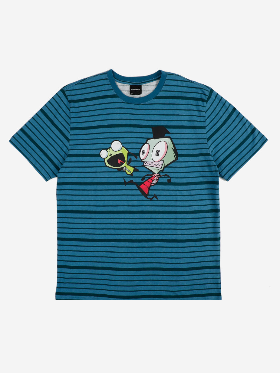 Invader Zim Striped Tee