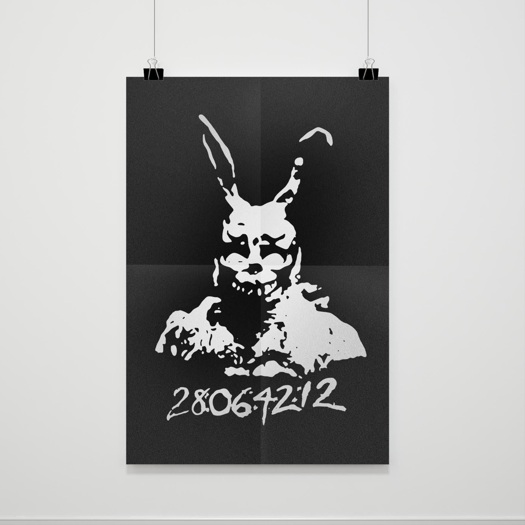 Donnie Darko 28 06 42 12 Frank Bunny Rabbit Poster