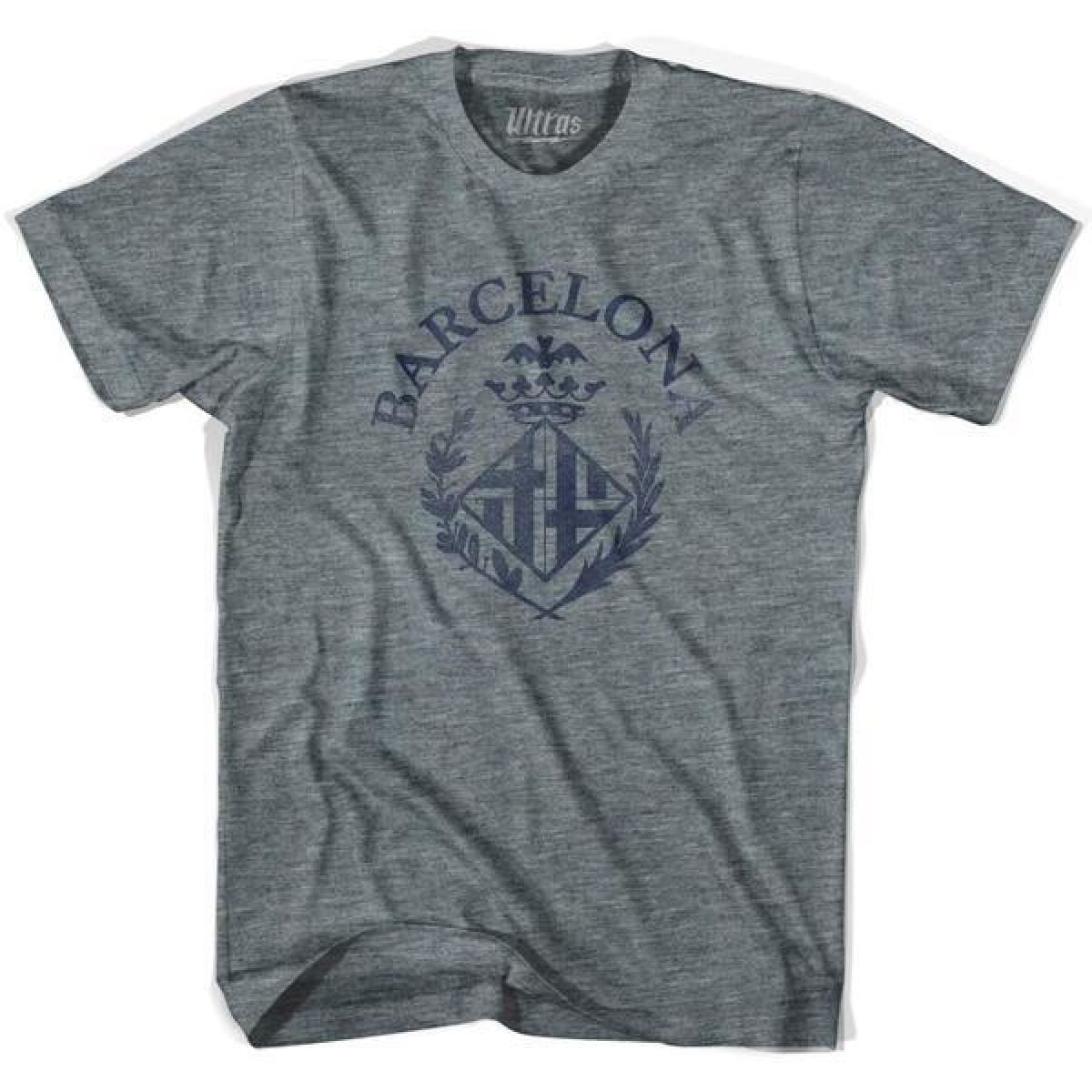 Barcelona Vintage Soccer Crest T-shirt