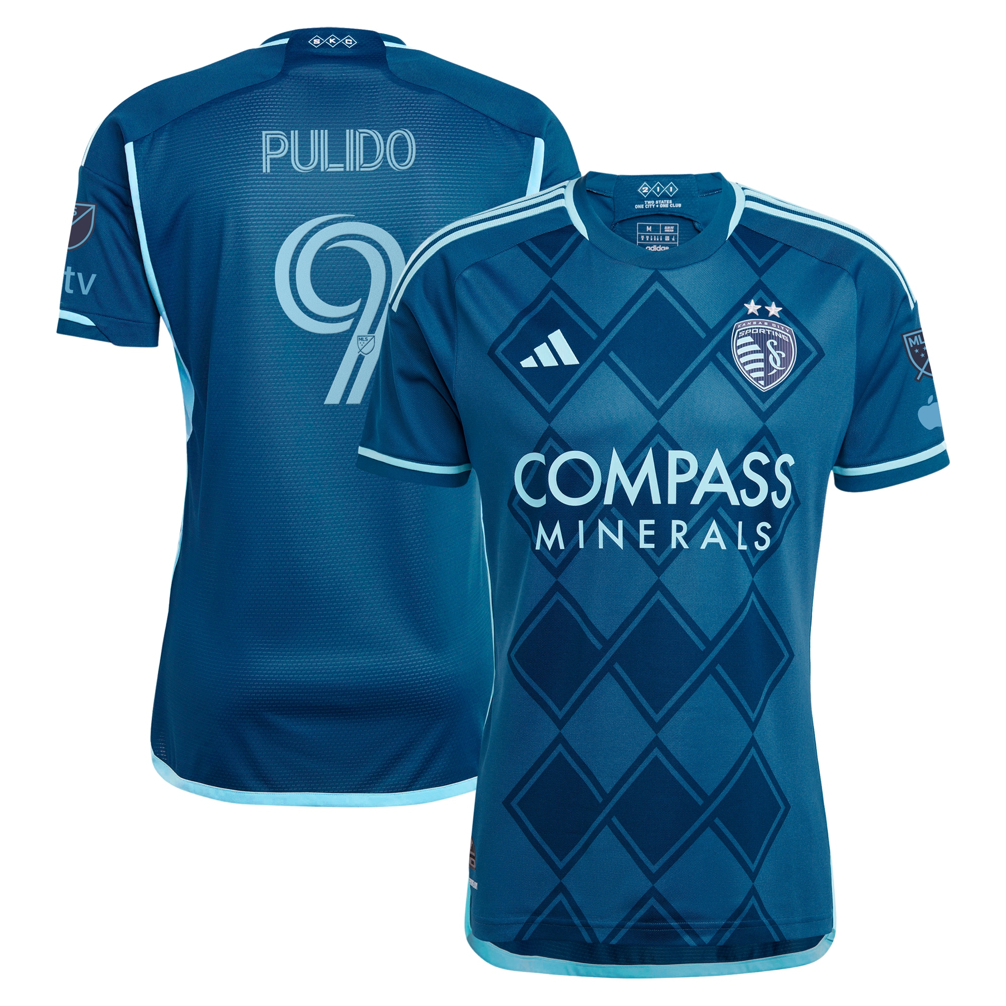 Alan Pulido Sporting Kansas City 2024 Diamonds Our Forever Authentic Player Jersey  Navy