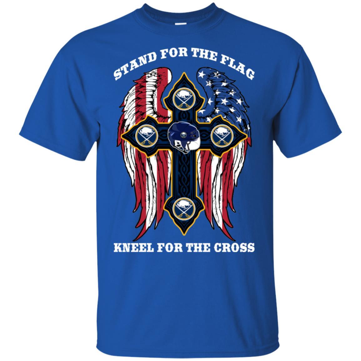 Stand For The Flag Kneel For The Cross Buffalo Sabres Tshirt For Fans