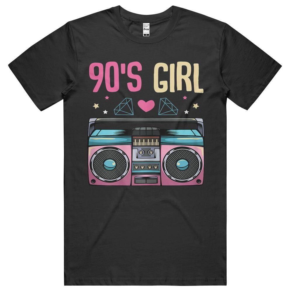 90’s Girl Style Retro Vintage Outfits Clothes Old Radio T-shirt