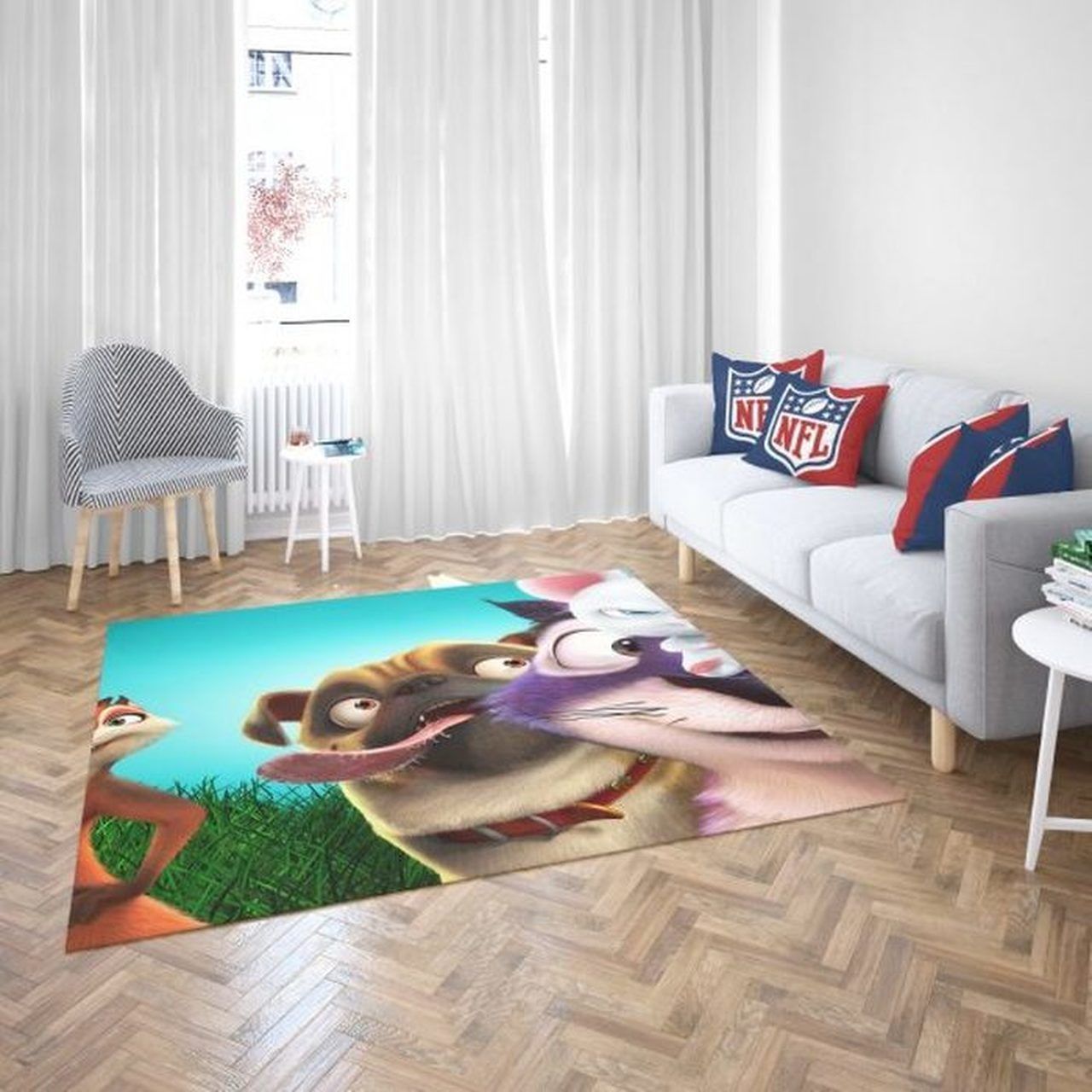 The Nut Job 2 Nutty By Nature Animation Film Area Rugs Living Room Carpet Floor Decor The US Decor