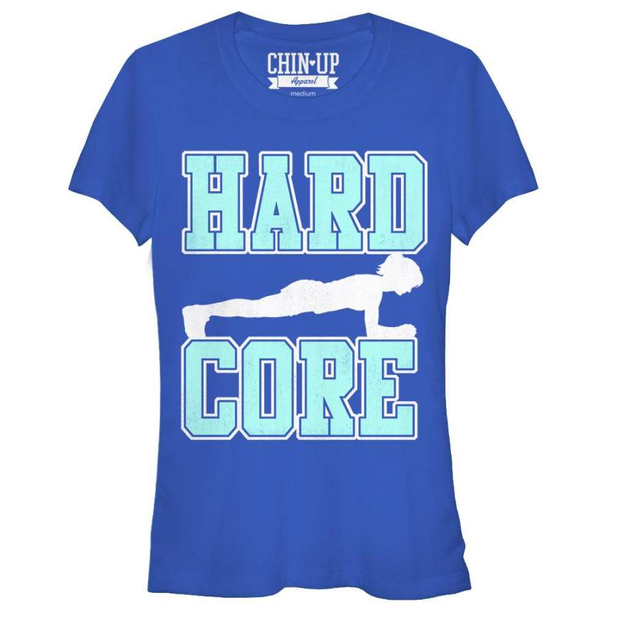 CHIN UP Junior’s Hard Core  T Shirt Royal