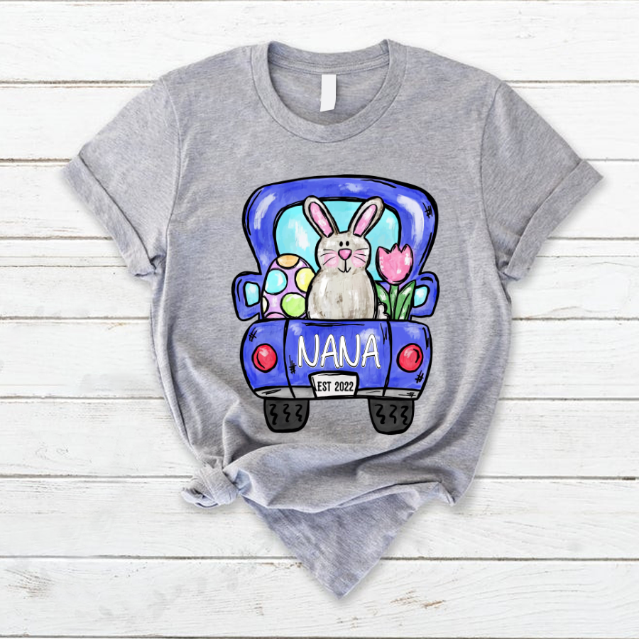 Nana Est Bunny Cute Easter T-Shirt