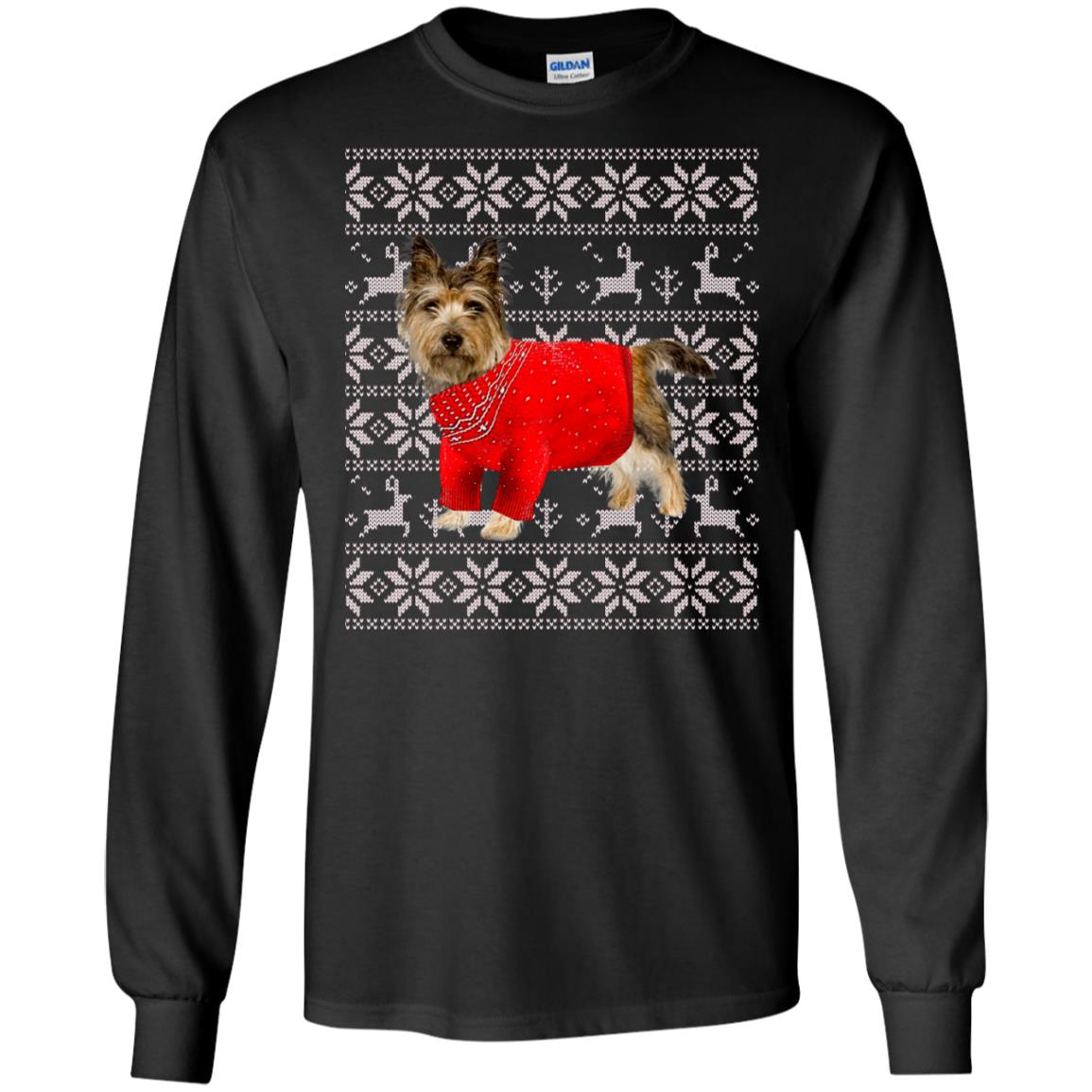 Cairn Terrier Ugly Christmas 2018 Sweater Unisex Long-sleeve