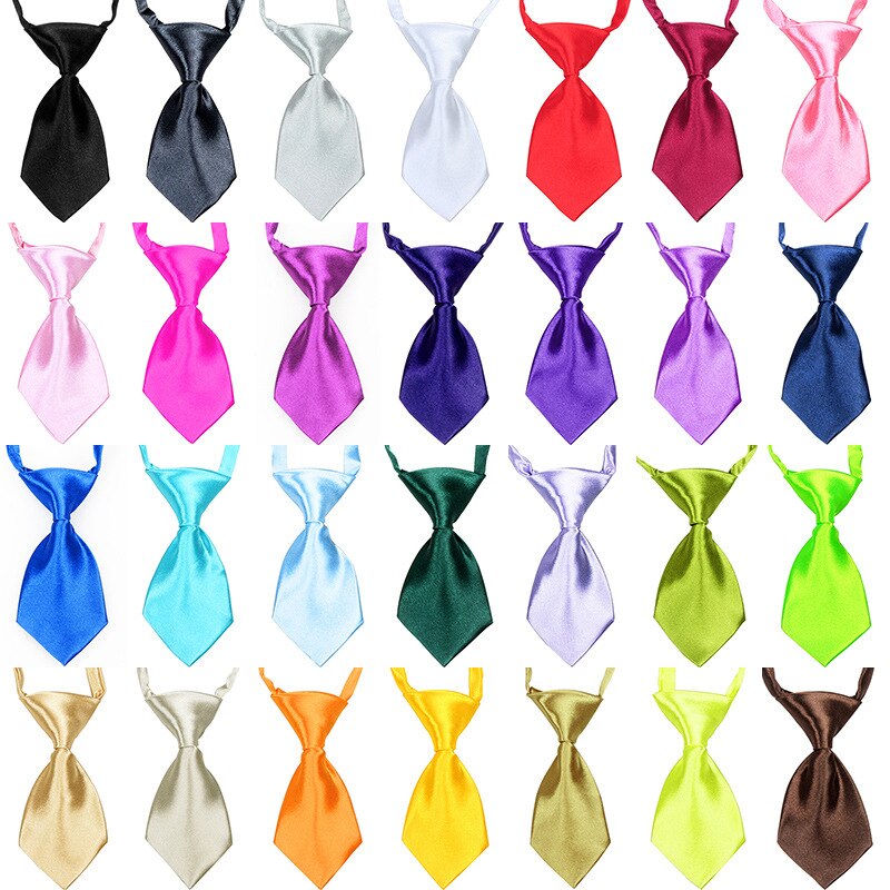 25/50/100pcs/lot Pet Cat Dog Bow Tie Lots Mix Colors Grooming Accessories Adjustable Puppy Bow Tie Products Pet Bowtie Supplies alx