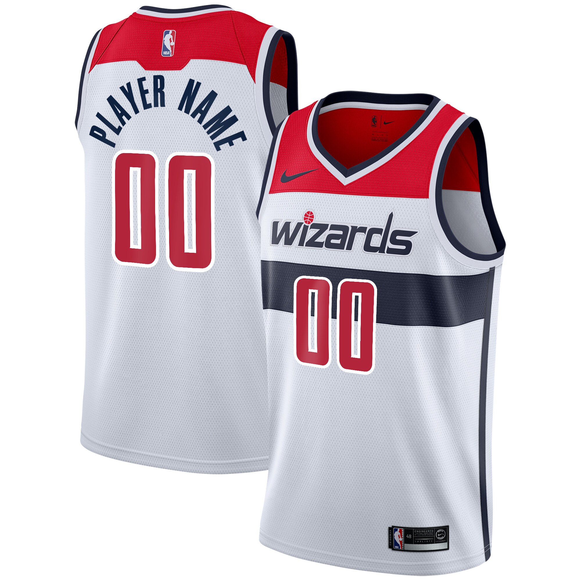 Washington Wizards Association Swingman Jersey – Custom – Youth