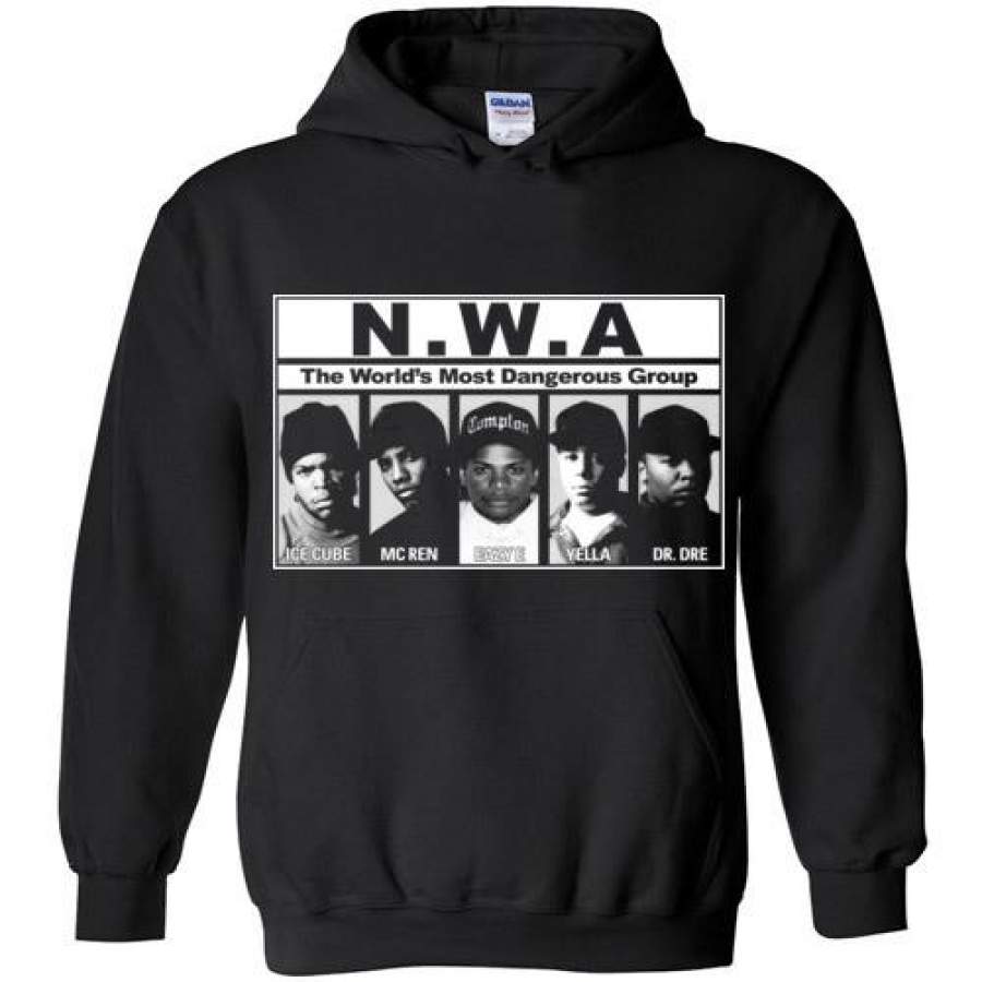 NWA Ice Cube Dr Dre Eazy E MC Ren , Gildan Heavy Blend Hoodie