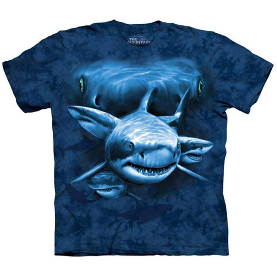 Shark Moon Eyes S T-shirt