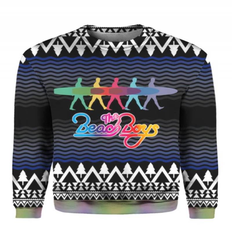 The Beach Boys Band 3D Print Ugly Christmas Sweatshirt Hoodie