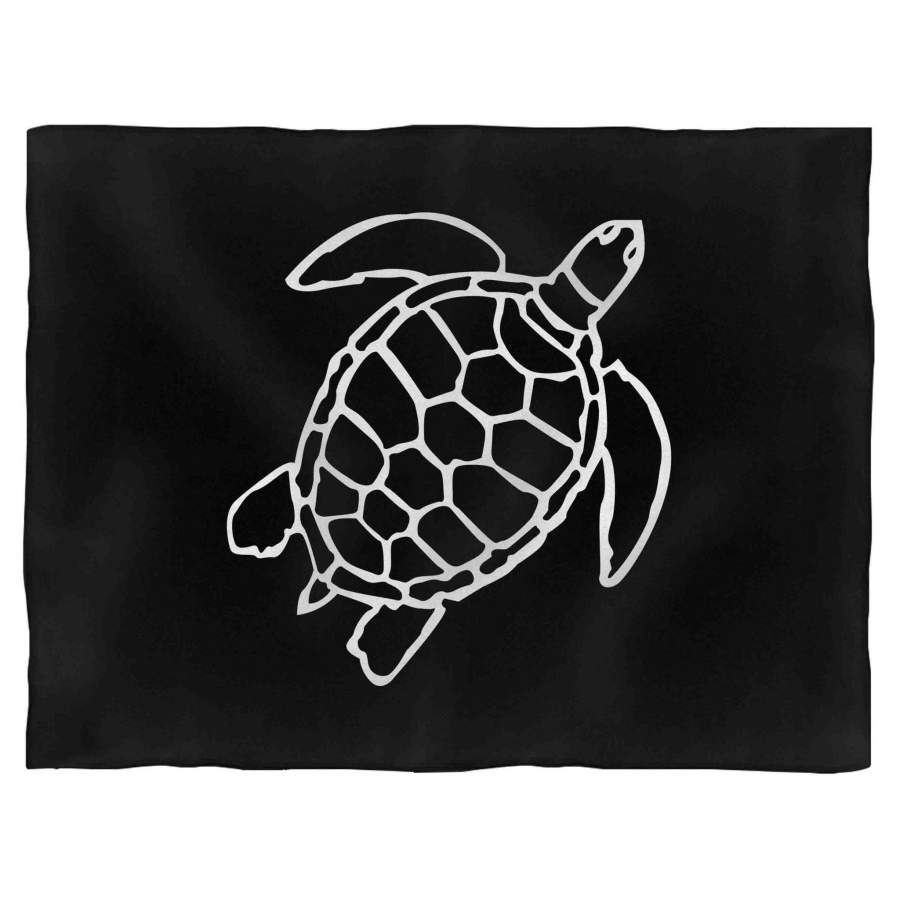 Sea Turtle Nautical Animal Saving Sea Turtles Blanket