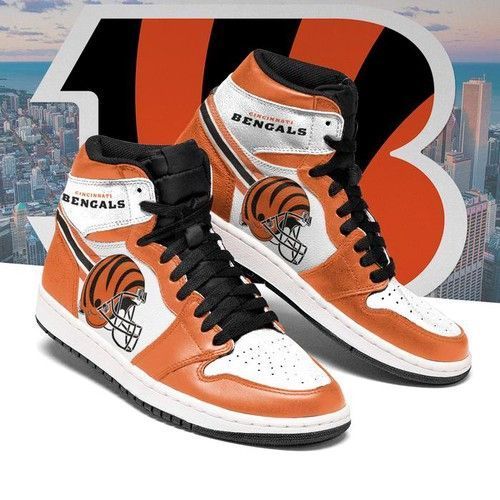 Cincinnati Bengals Jordan Sneakers For Fan High Top Custom Shoes