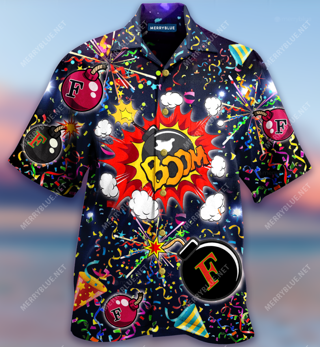 Fbomb I Sprinkle That Like Confetti Unisex Hawaii Shirt Ha93269