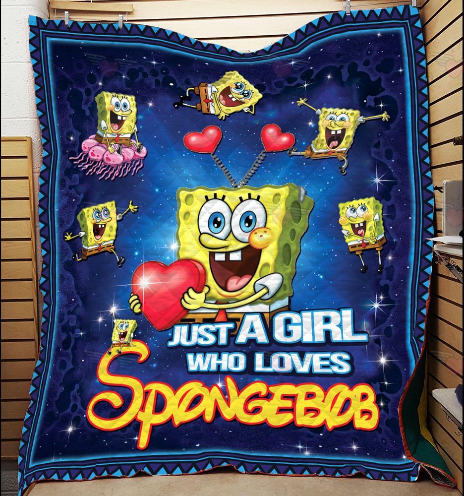 SpongeBob Cartoon Cartoon Spo Castle Quilt And Blanket QT009077Qa