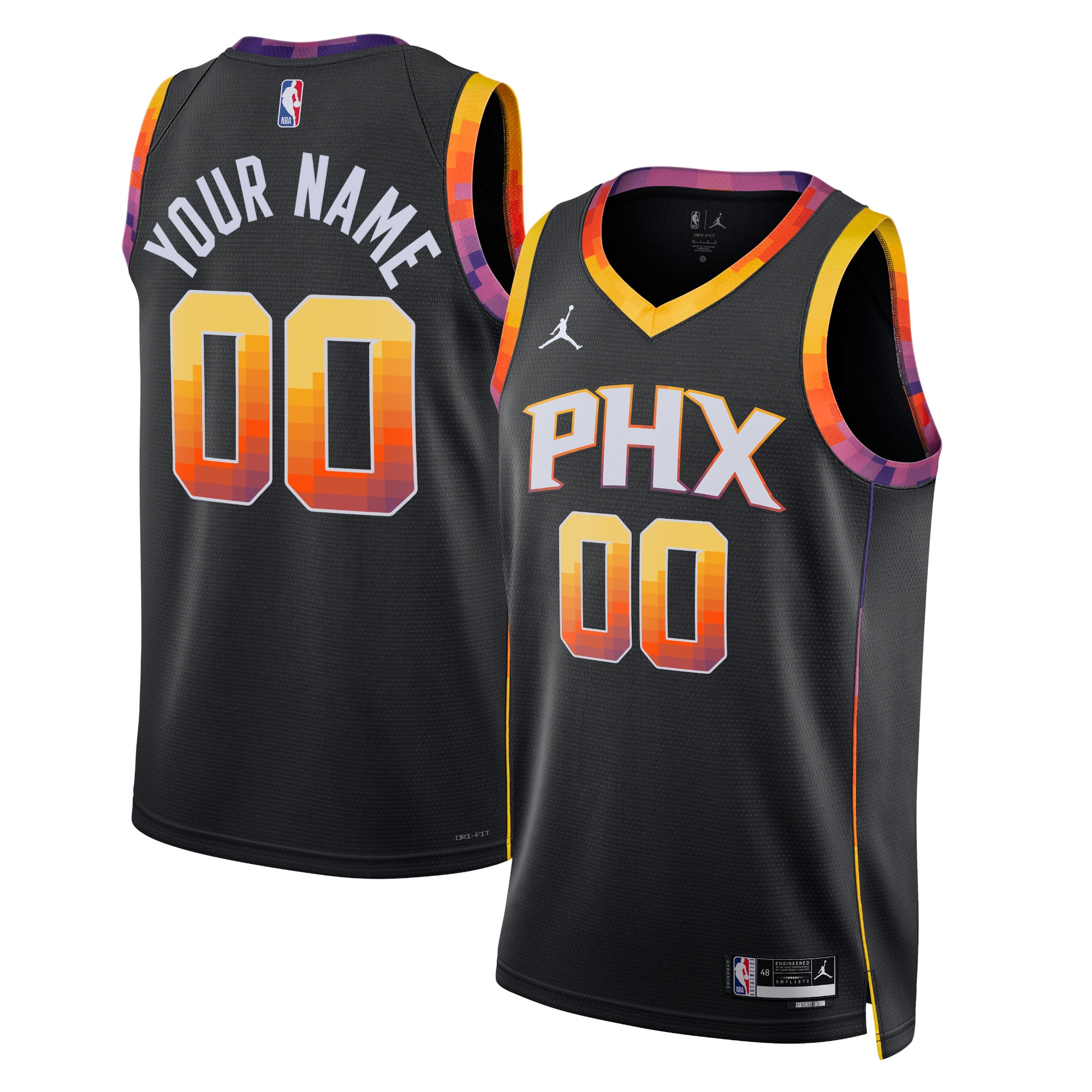 Phoenix Suns Jordan Statement Swingman Jersey – Custom – Unisex