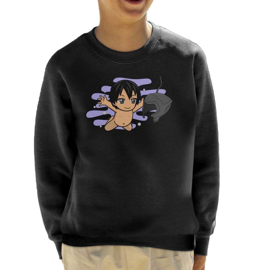 Nervana Nerve Mind Sword Art Online Nirvana Kid’s Sweatshirt