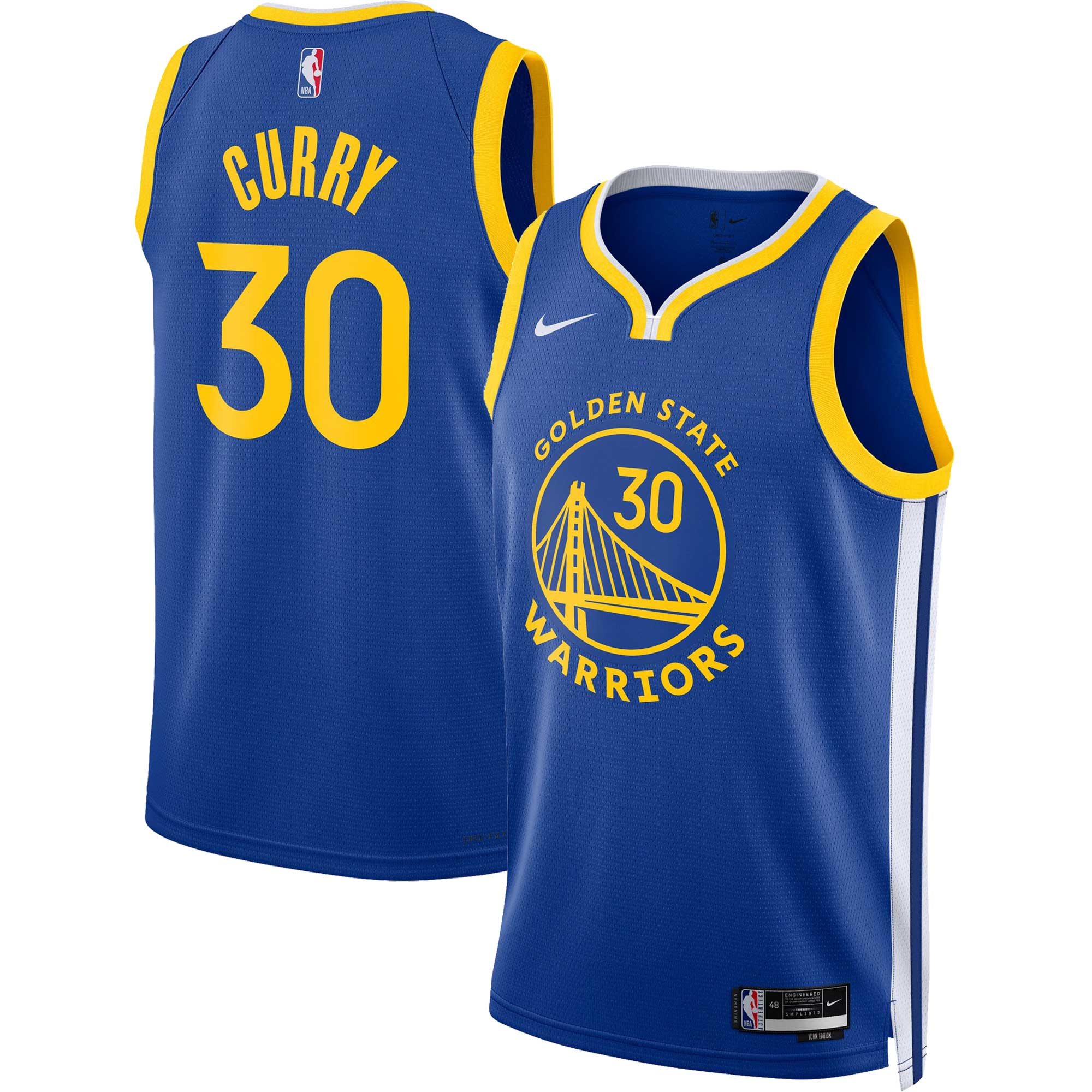 Stephen Curry Golden State Warriors Unisex Swingman Jersey – Icon Edition – Royal