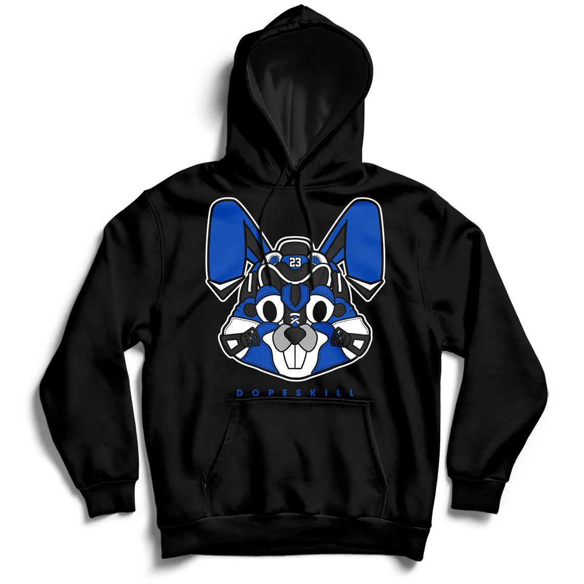 Jordan 5 Racer Blue Dopeskill Hoodie Sweatshirt Sneaker Rabbit Graphic