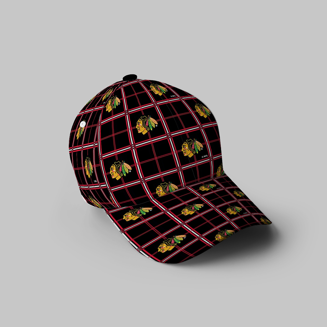 Chicago Blackhawks Symbol6 3D Printing Baseball Cap Classic Hat